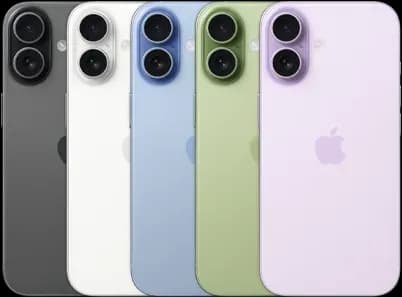 iPhone 17 comes in five gorgeous colours.